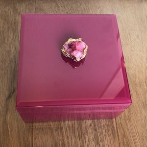 Agate Jewelry Box.